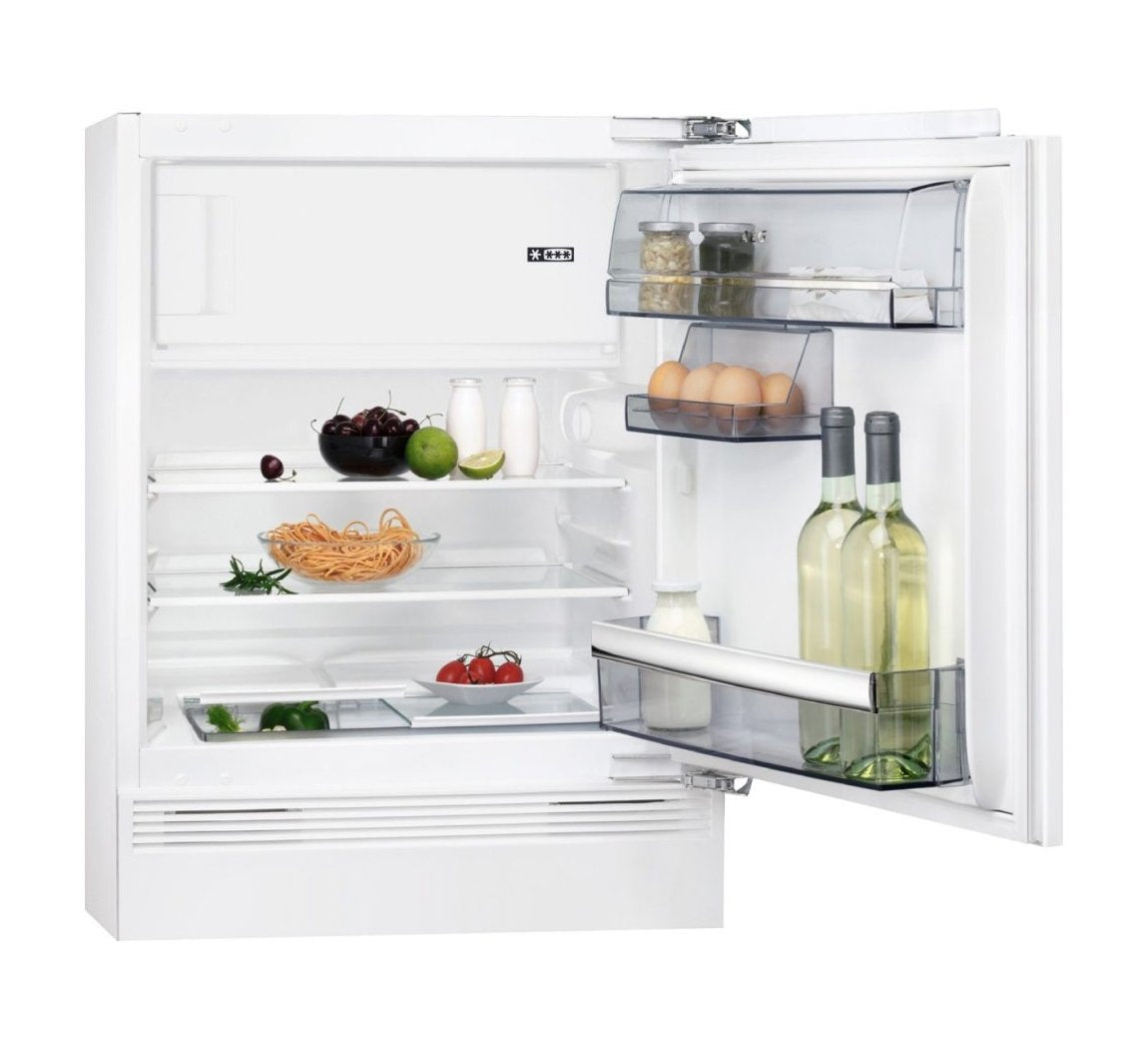 Integrated fridge on sale 122cm high