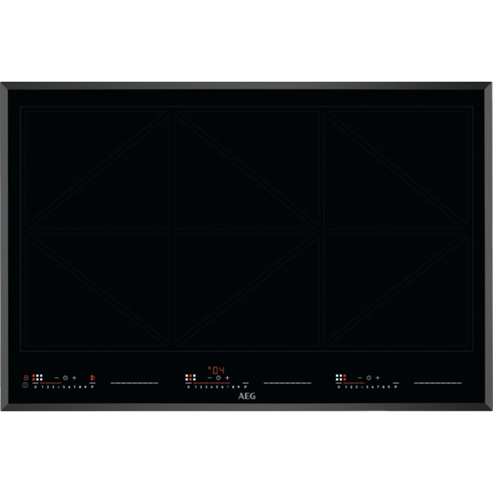 AEG IKK86681FB Induction Hob TotalFlex 80cm 6 Zone in Black