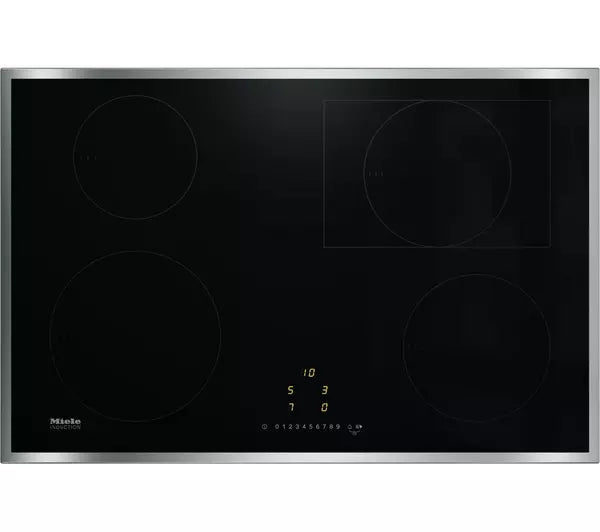 Miele KM7210 76cm Induction Hob with Stainless Steel Trim GRADE A
