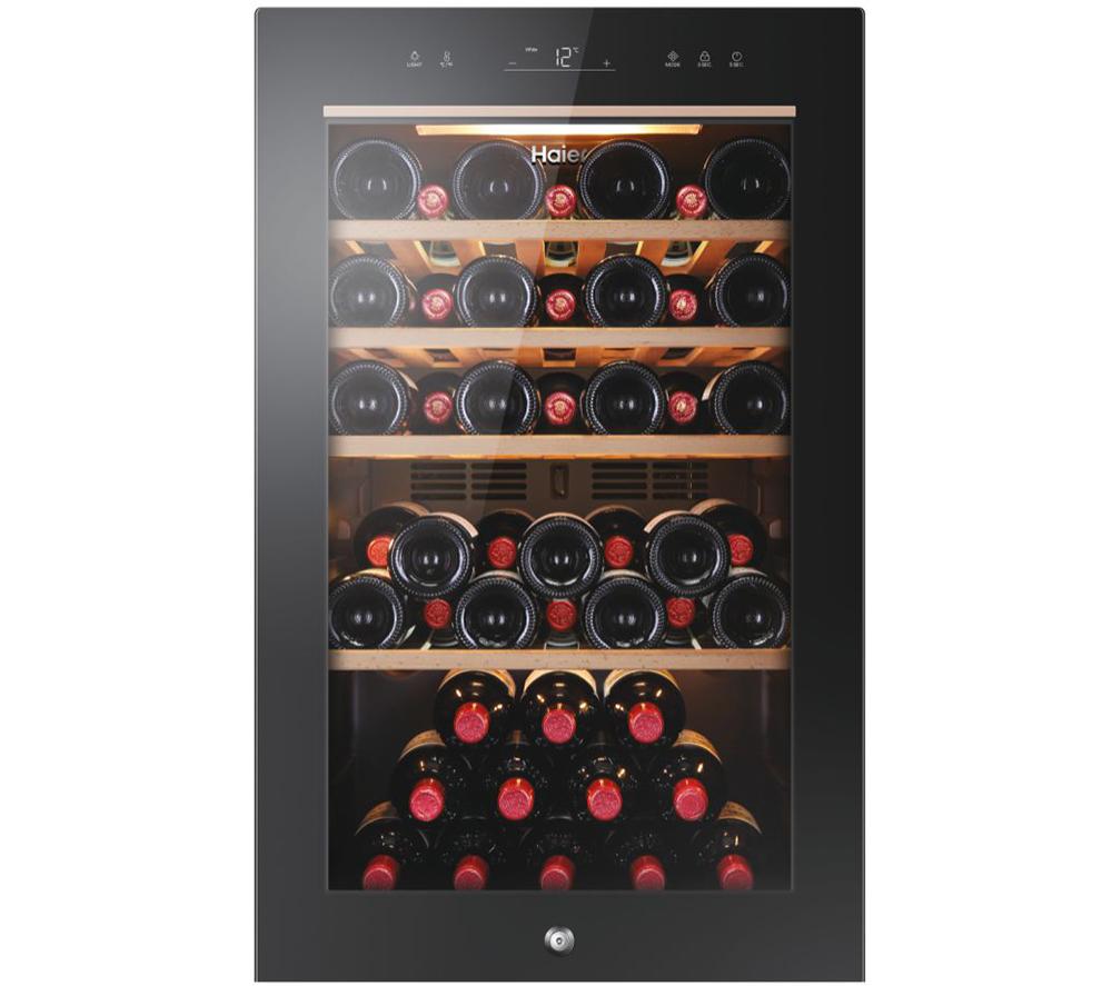 Haier HWS49GA Wine/Bottle Cooler 49 Bottle in Black
