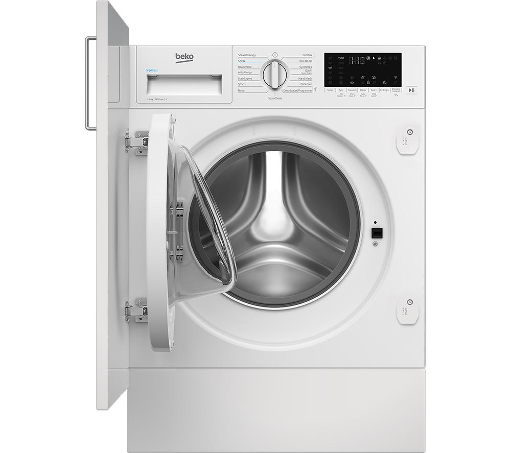 Beko WTIK94121F Fully Integrated 9kg 1400 rpm Washing Machine