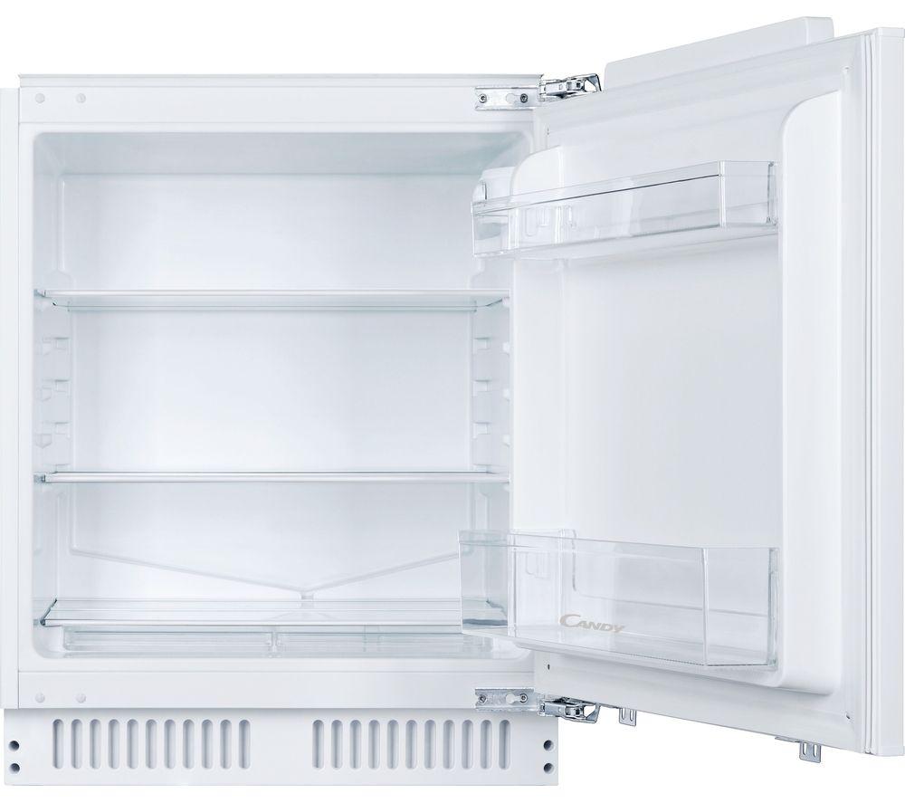 Candy CMLS68EWK 60cm Integrated Undercounter Larder Fridge in White