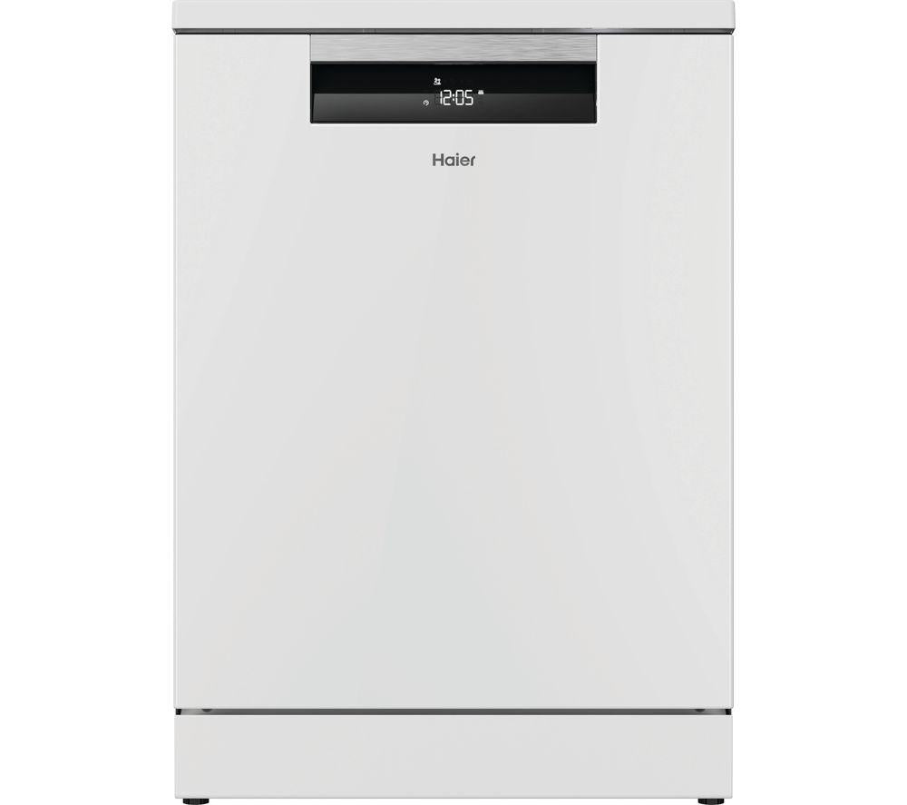 Haier XF5C4MW-80 Wi-Fi Freestanding Dishwasher ProShine 3 White GRADE B