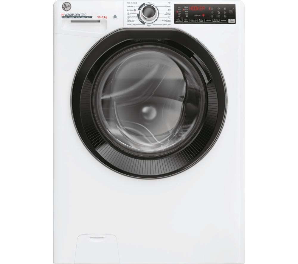 Hoover H3DPS41066TAMB-80 10kg + 6kg 1400rpm Washer Dryer White