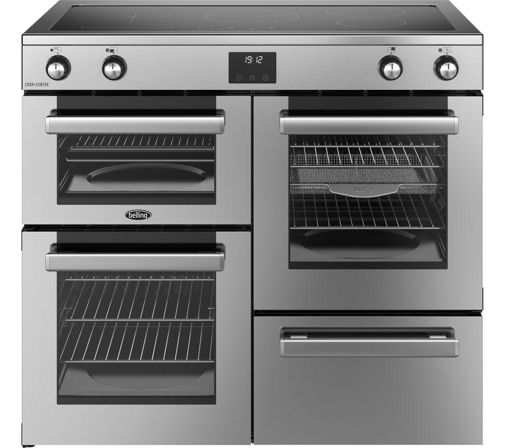 Belling Cookcentre 100Ei Range Cooker 100cm Induction Stainless Steel GRADE B