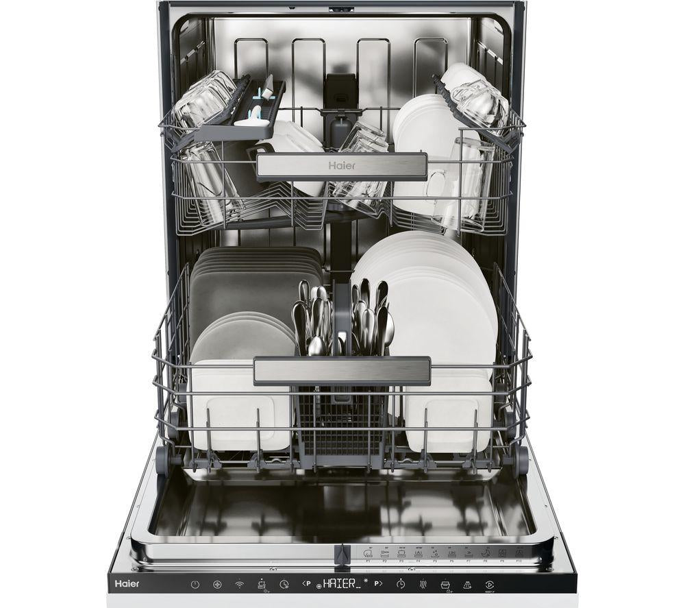 Haier XI4C4S0SB Wi-Fi Integrated Full Size Dishwasher