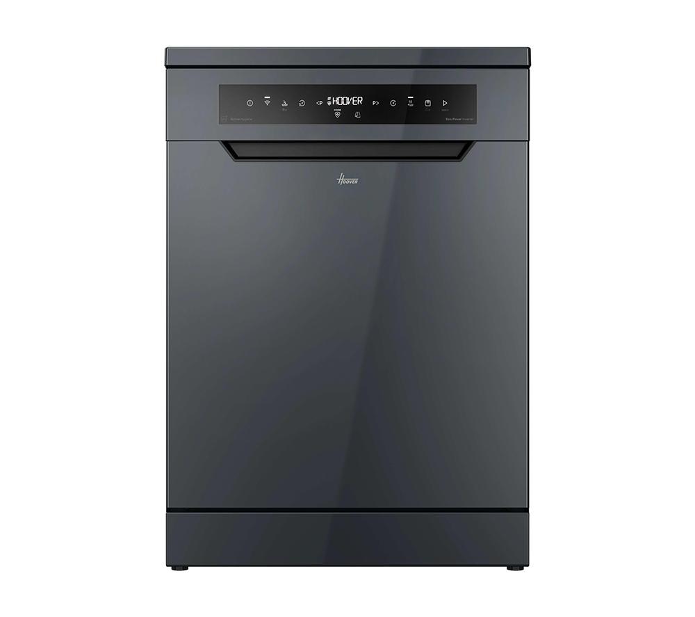 Hoover HF4A4S3PSA-80 14 Place Anthracite Freestanding Dishwasher GRADE B