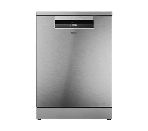 Haier XF4A4M0X Wi-Fi Freestanding Full Size Dishwasher Stainless Steel