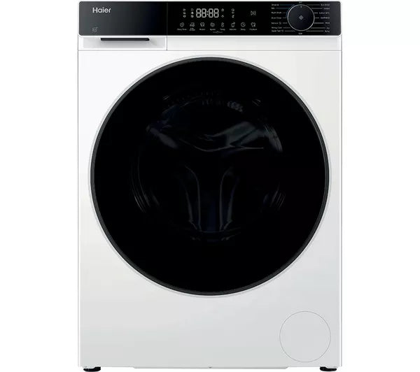 Haier HWD120-BP14357UUK Washer Dryer Freestanding 12kg + 8kg 1400rpm White