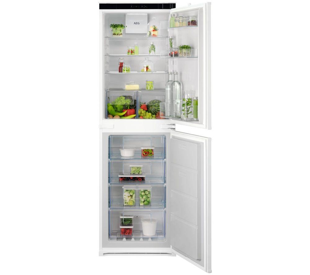 AEG OSC7T185ES Fridge Freezer Fully Integrated 50:50 Sliding Hinge