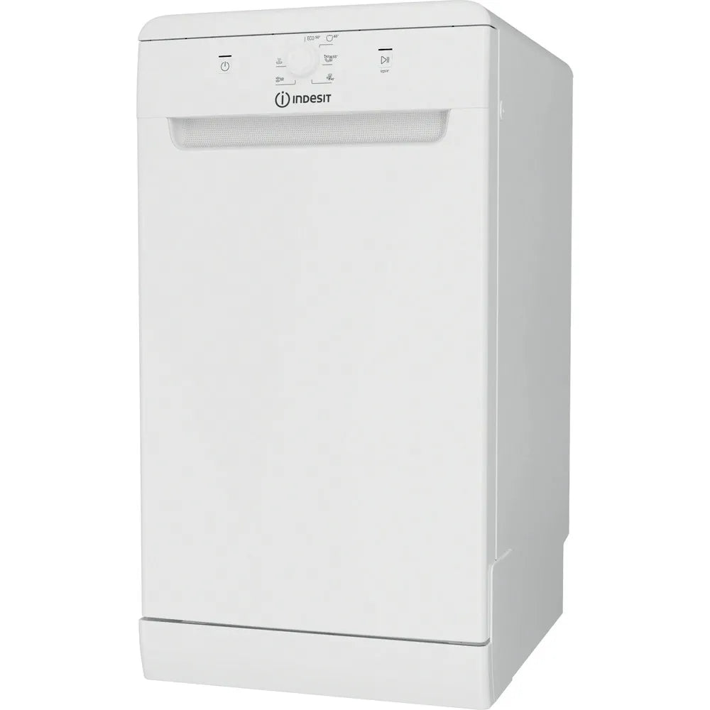 Indesit IN2FE10CS90WUK Freestanding Dishwasher Slimline White GRADE B