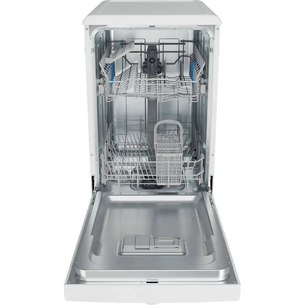 Indesit IN2FE10CS90WUK Freestanding Dishwasher Slimline White GRADE B