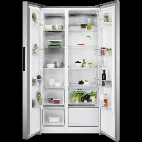 AEG RXB659E6NU Fridge Freezer American in Stainless Steel