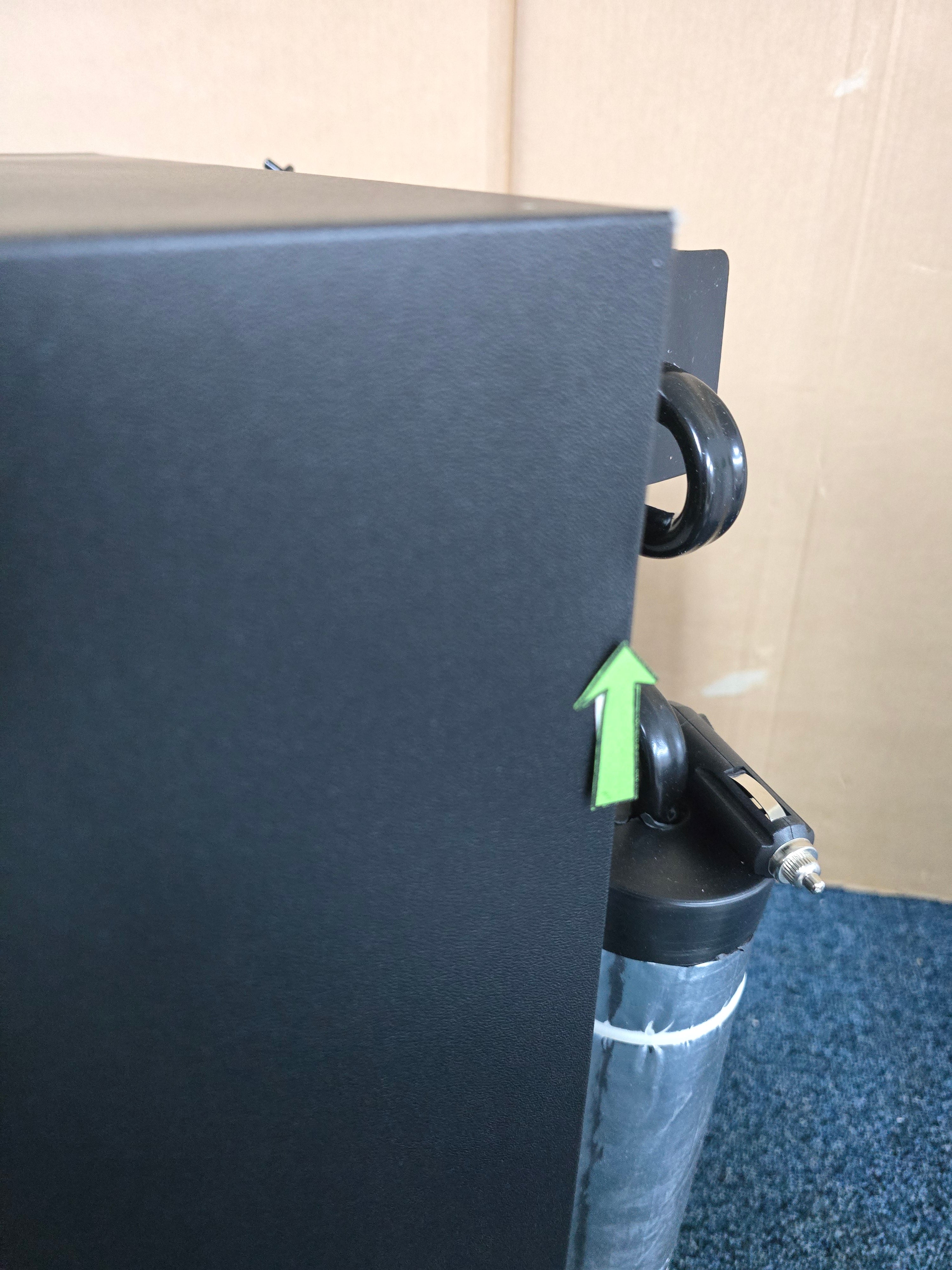 Reggio SK35A (BK) Motorhome Fridge 240 / 12 Volt Camper Caravan Black GRADE A