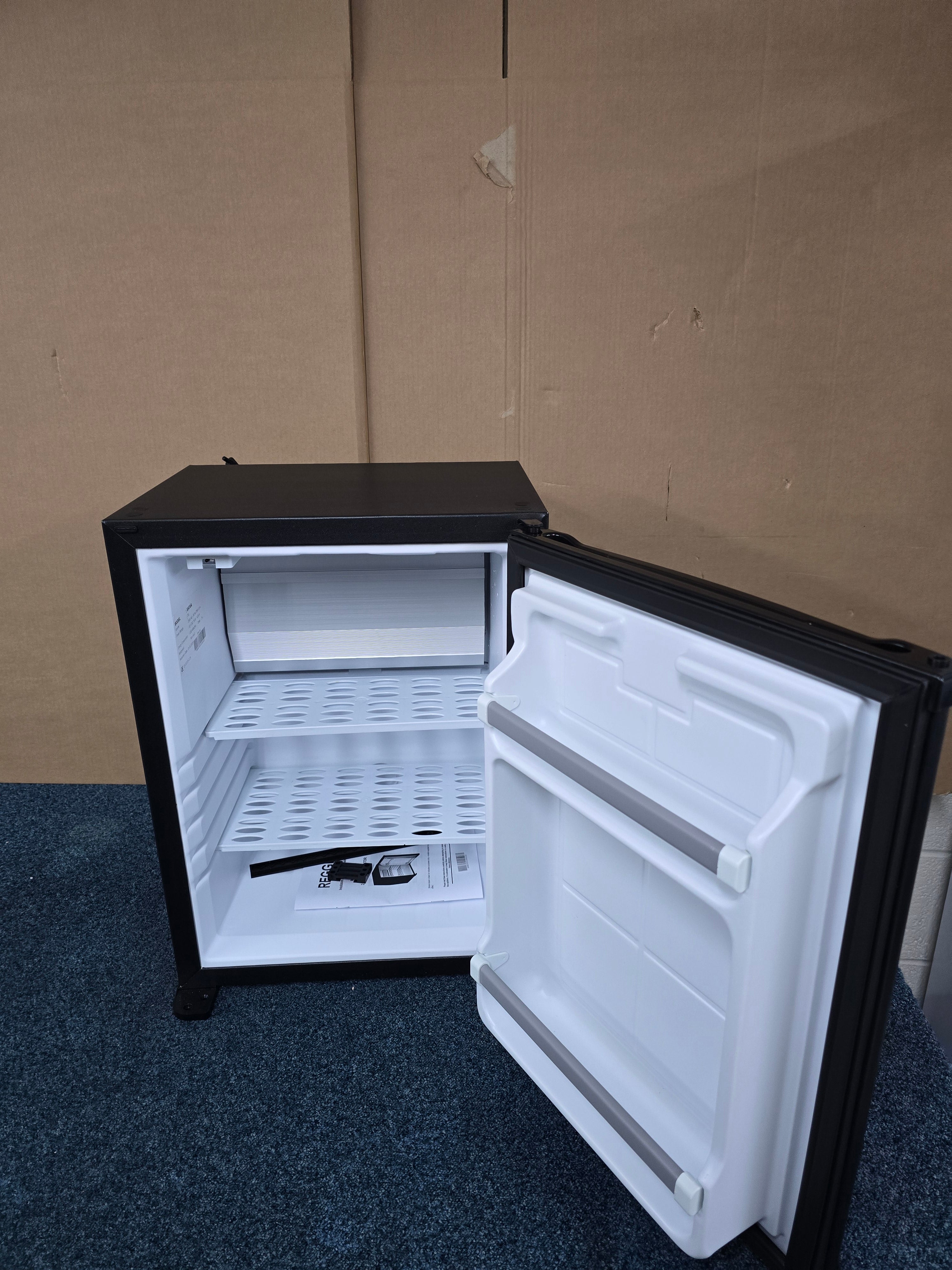 Reggio SK35A (BK) Motorhome Fridge 240 / 12 Volt Camper Caravan Black GRADE A