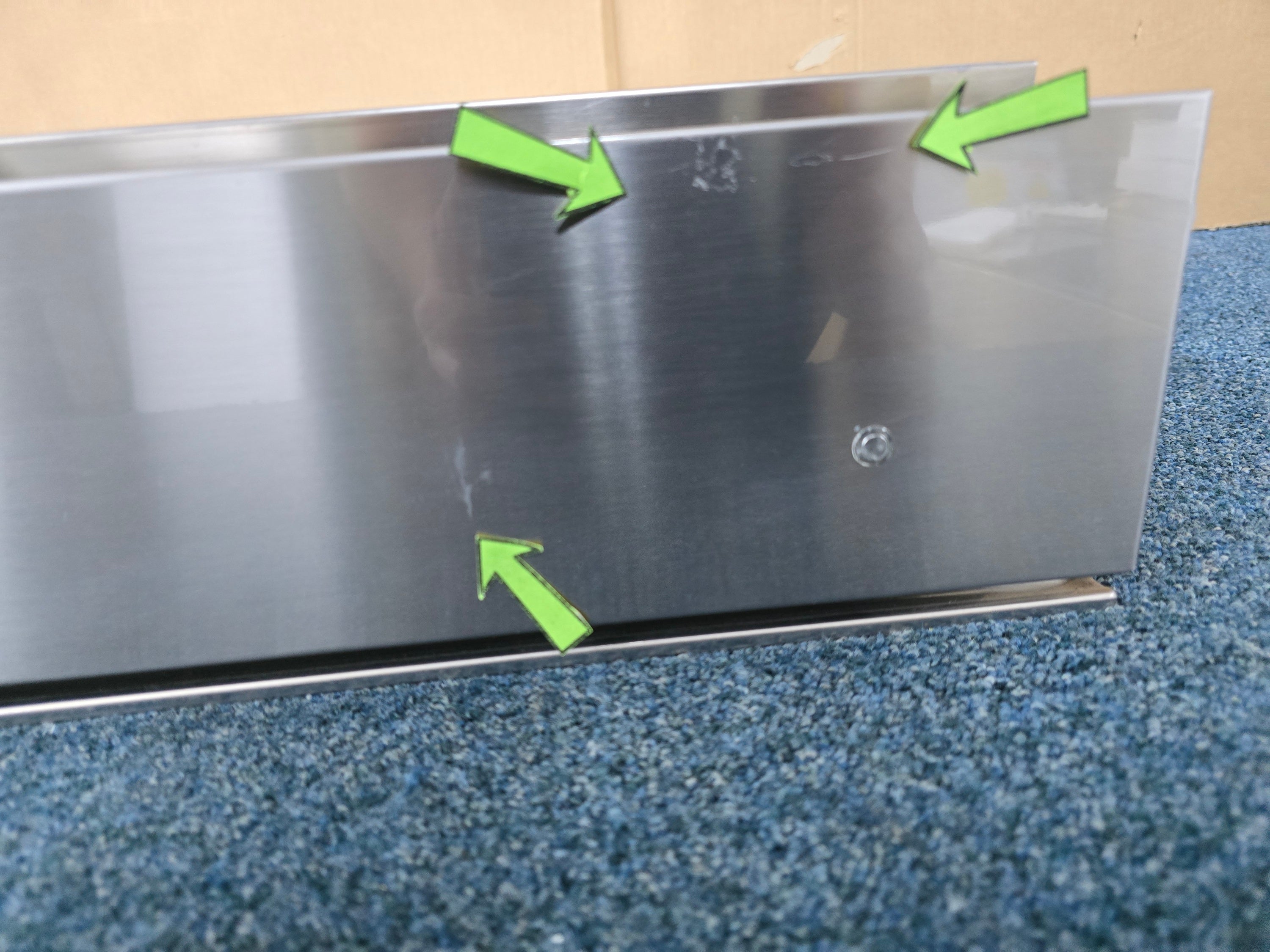 HOTPOINT WD714IX Warming Drawer 14cm in Stainless Steel GRADE B