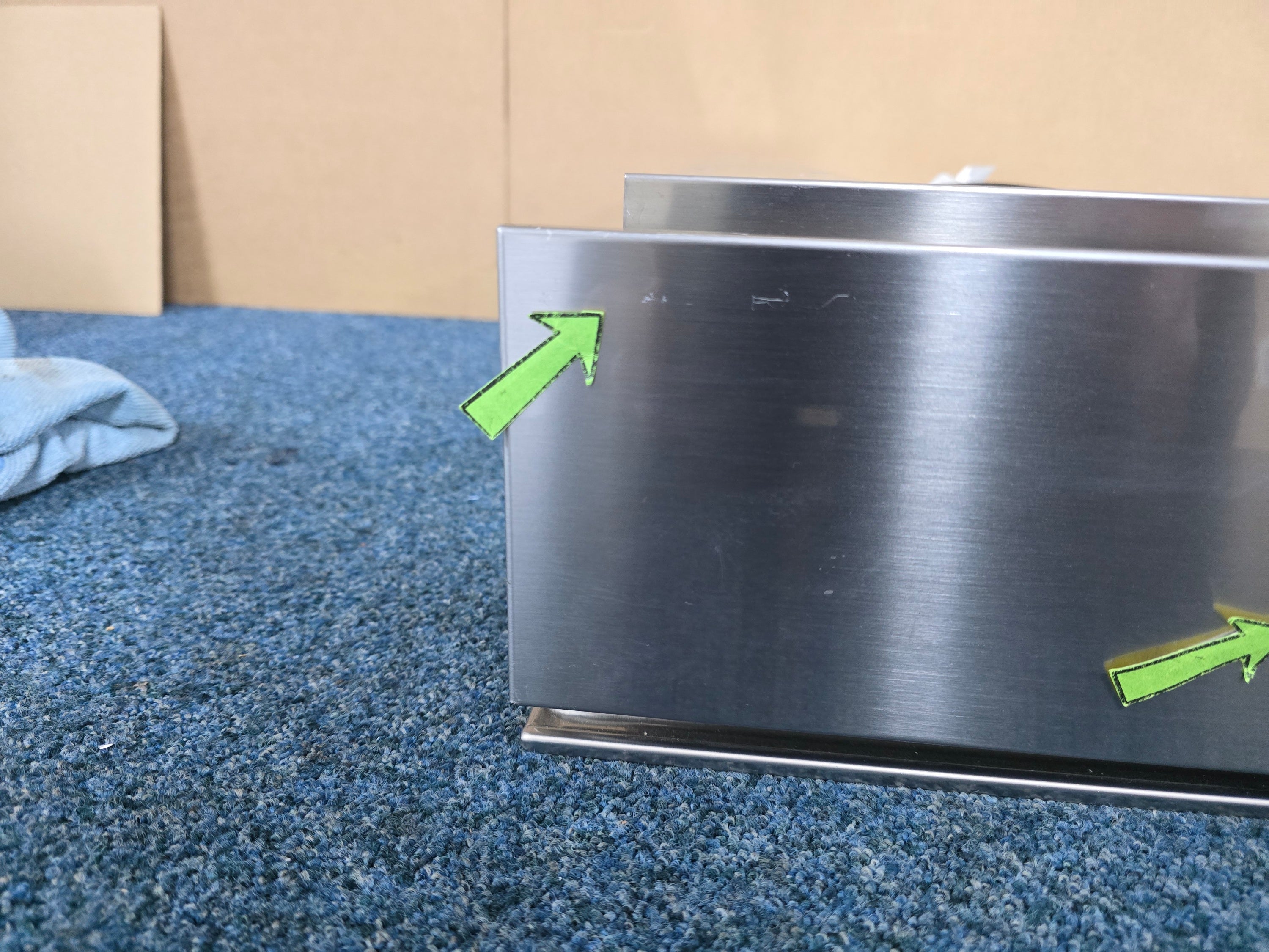 HOTPOINT WD714IX Warming Drawer 14cm in Stainless Steel GRADE B