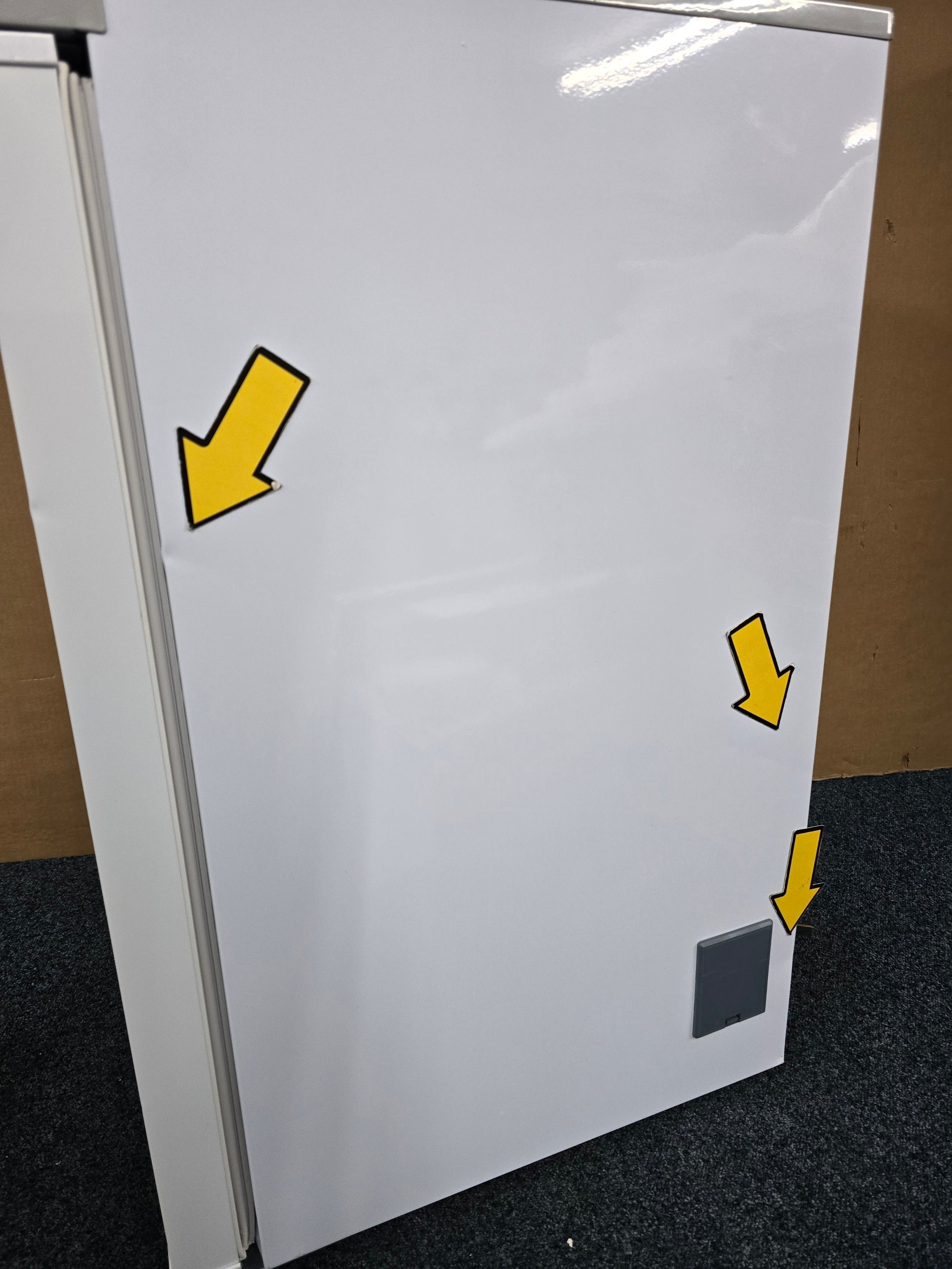 CoolMed CMS59 Pharmacy Fridge 62L Solid Door in White GRADE B