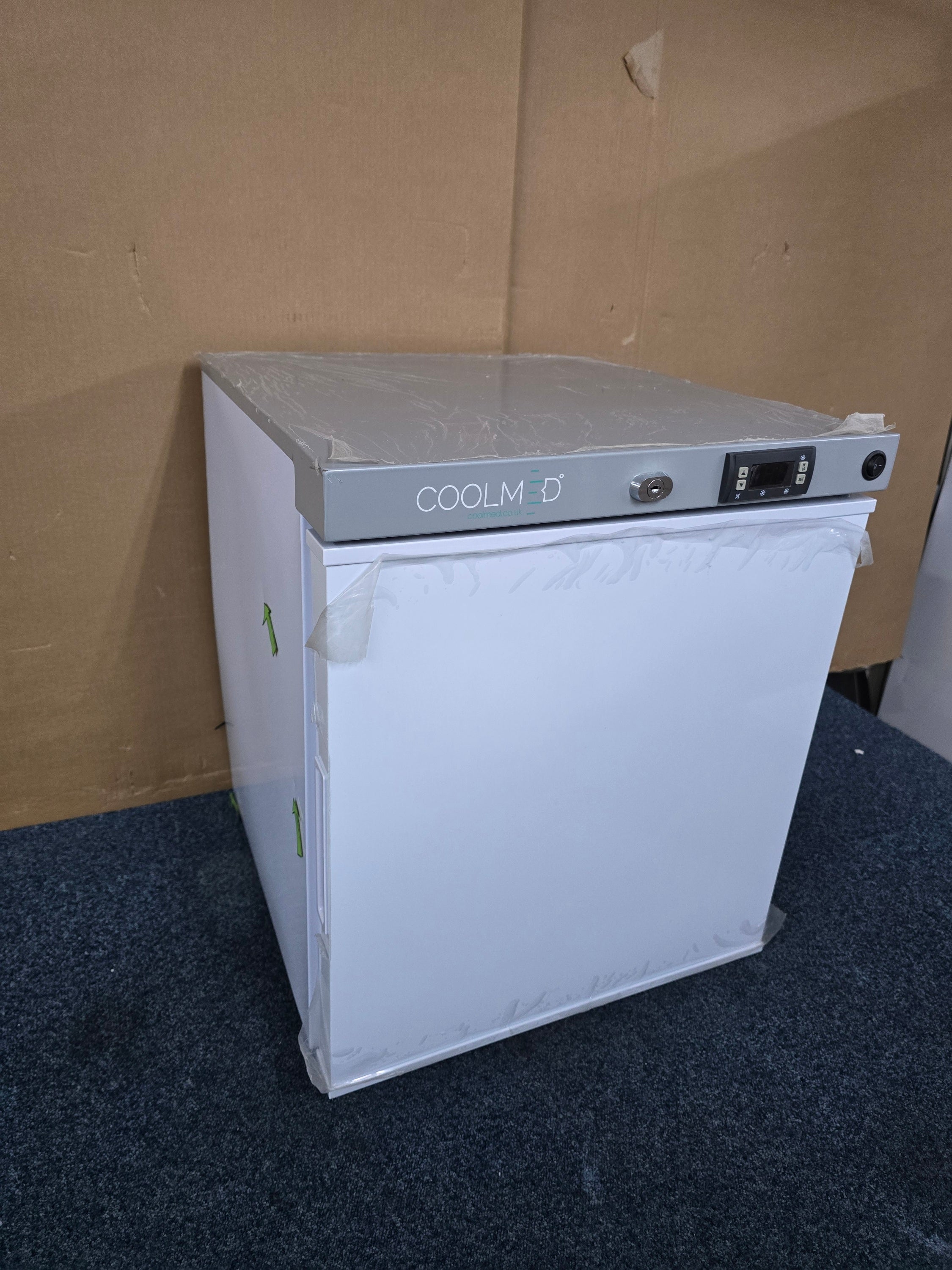 CoolMed CMS29 Pharmacy Fridge 29L Solid Door in White GRADE B