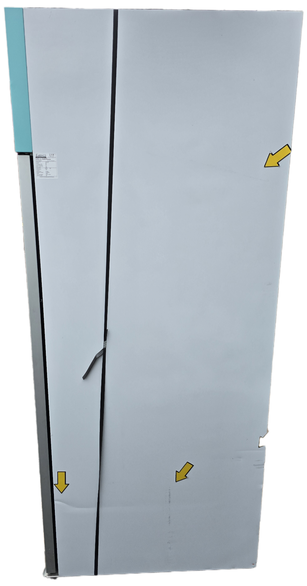 Lec PGR1200UK Pharmacy Fridge 1200 Litre Glass Door in White GRADE B
