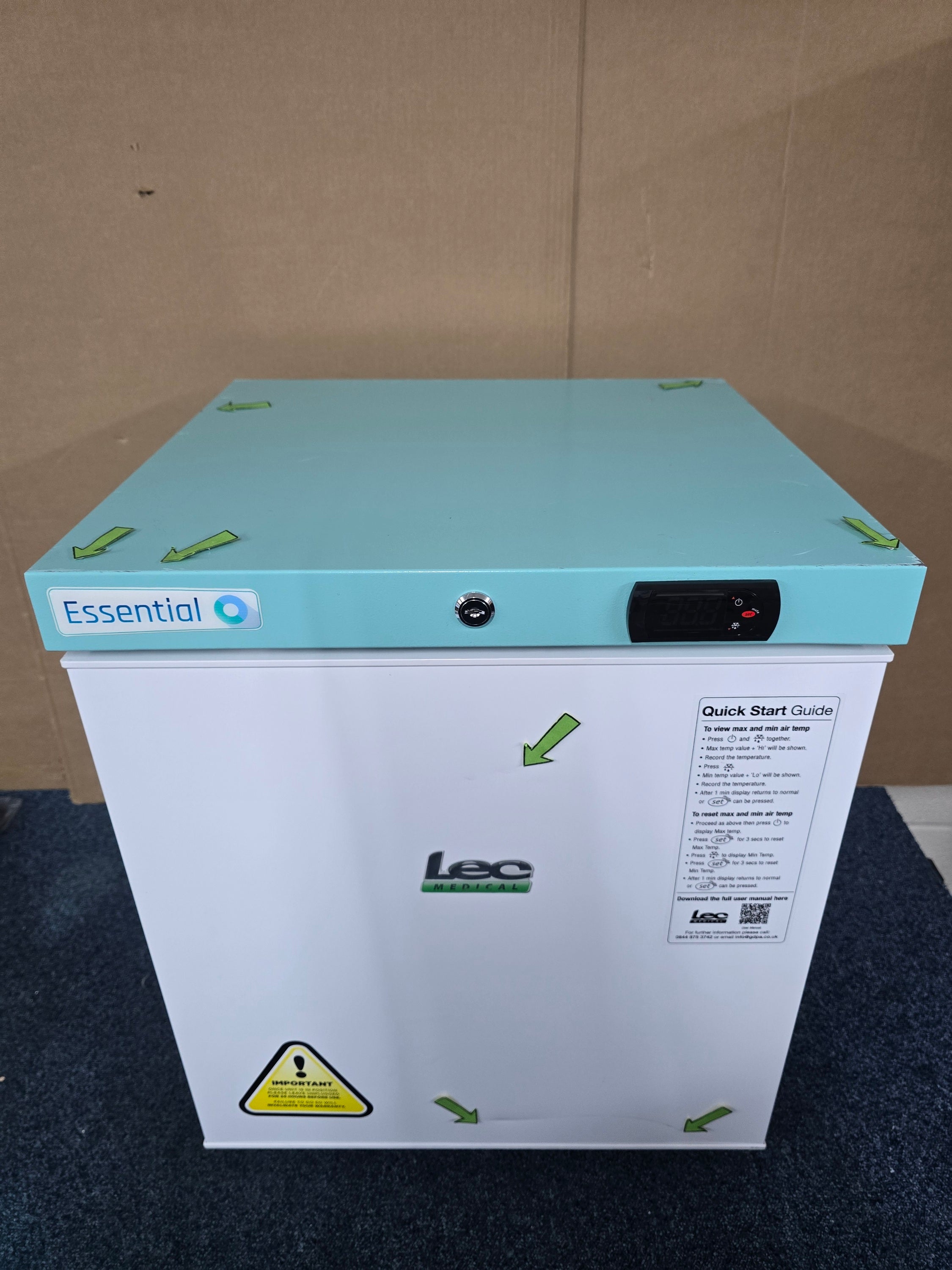 Lec PESR47DC-UK 47L Countertop Pharmacy Refrigerator REFURBISHED