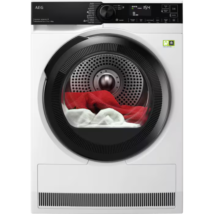 AEG TR948V4BC Tumble Dryer Pro Heat Pump 8kg White GRADE A