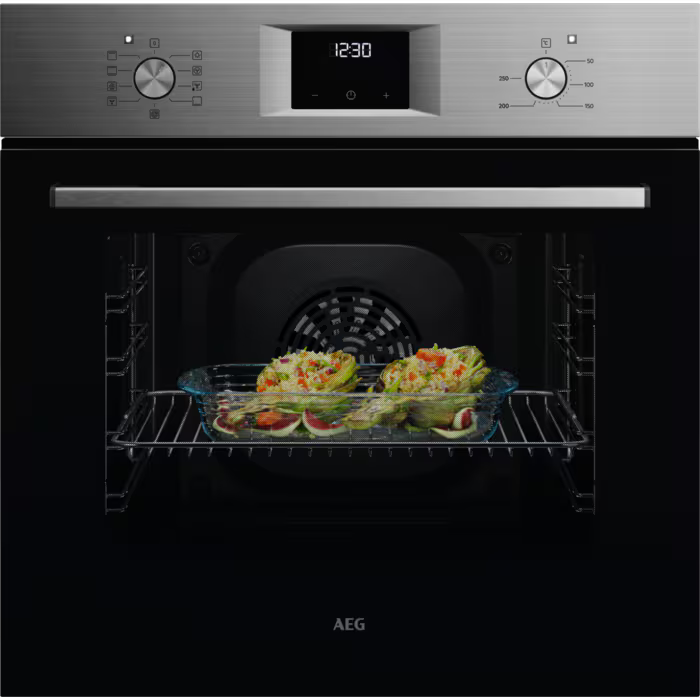 AEG OU5AB20CM Single Oven Electric Built In in Stainless Steel