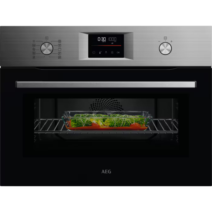 AEG OK6NK40M Built In Combination Microwave Oven in Stainless Steel
