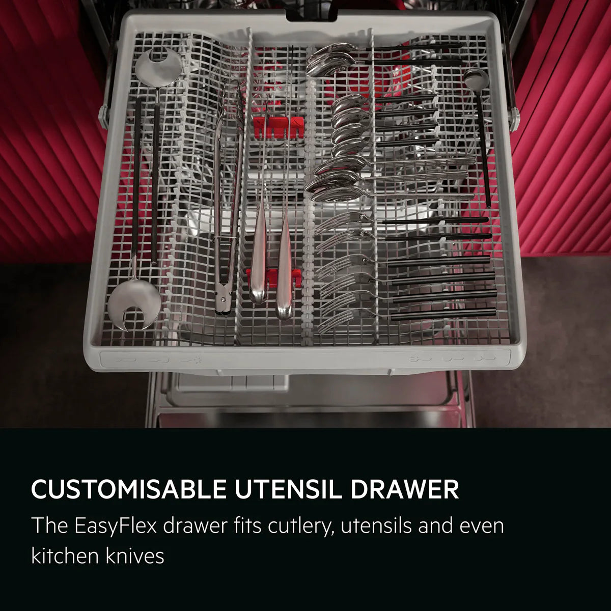 AEG VG62GIB20SN 60cm SmartSelect Dishwasher Integrated GRADE A