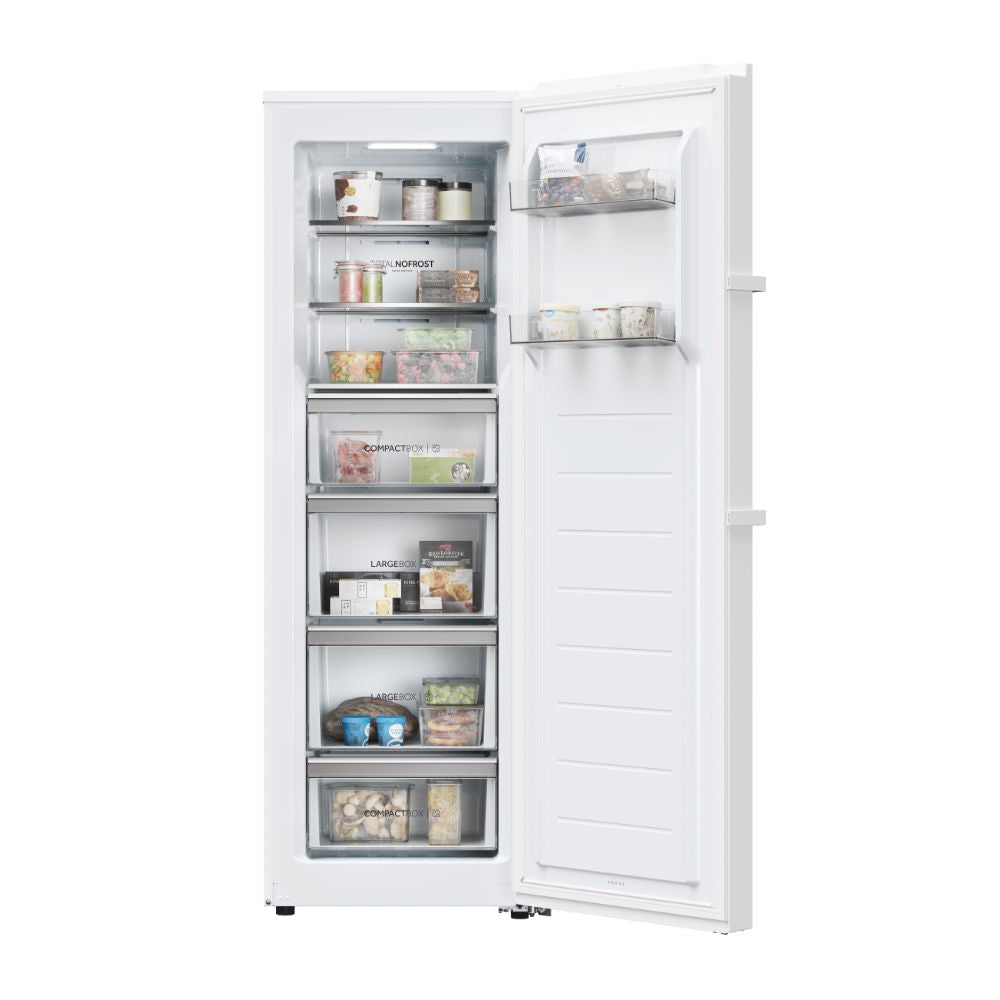 Haier H4F272WEH1K Hybrid Fridge or Tall Frost Free Freezer in White