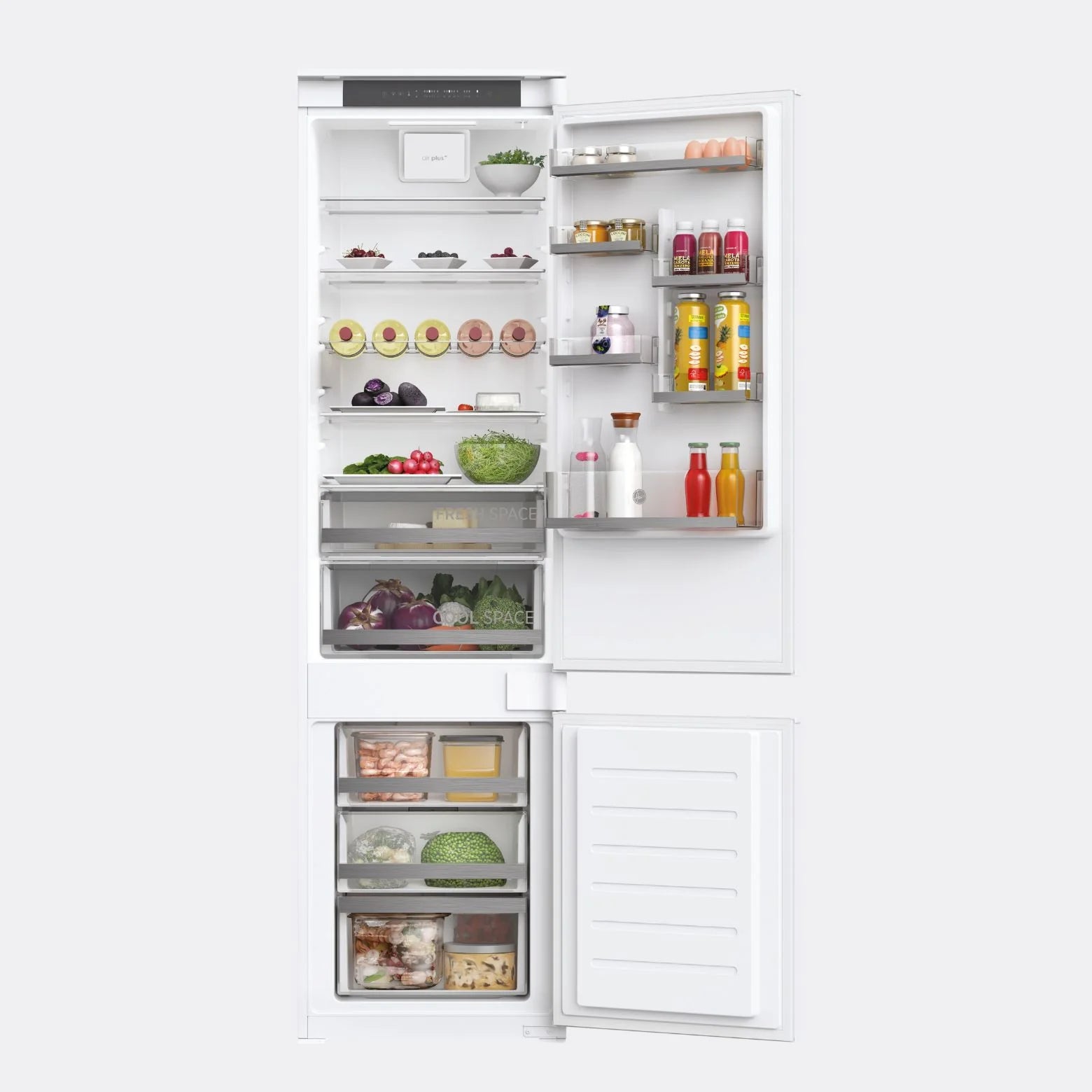 Hoover HOBL5519EVWK Integrated 70:30 Smart Fridge Freezer Extra Height
