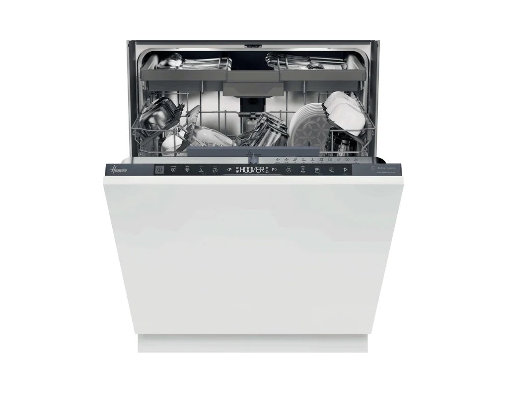 Hoover HI6A2S3PSTA-80 Wi-Fi Integrated Full Size Dishwasher 60cm GRADE A