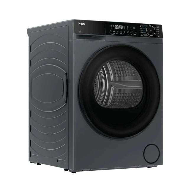Haier HD80-D357GU1 Tumble Dryer 8kg Heat Pump Graphite Black