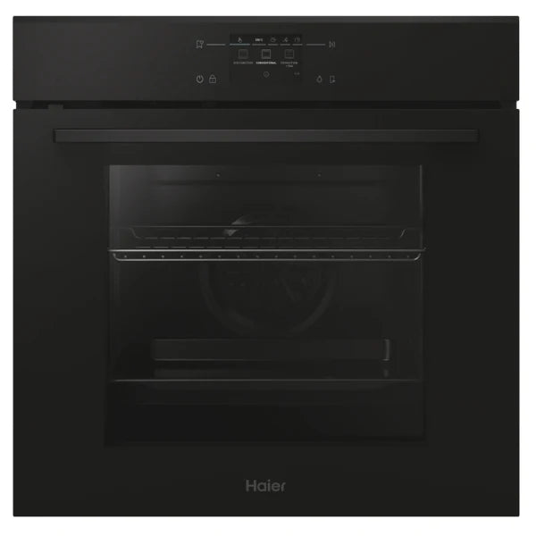 Haier H6ID25L5YTX Built in Electric Pyrolytic Smart Oven in Black Air WiFi