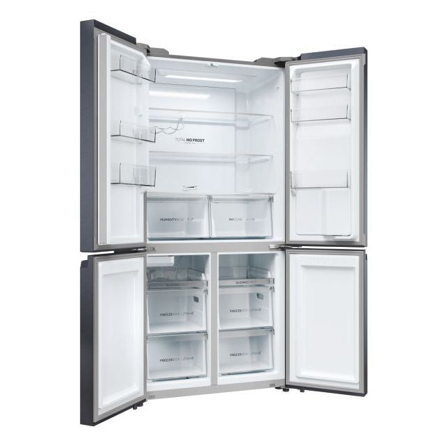 Haier Cube 90 Series 5 HCR5919EHMB 4 Door Fridge Freezer Black