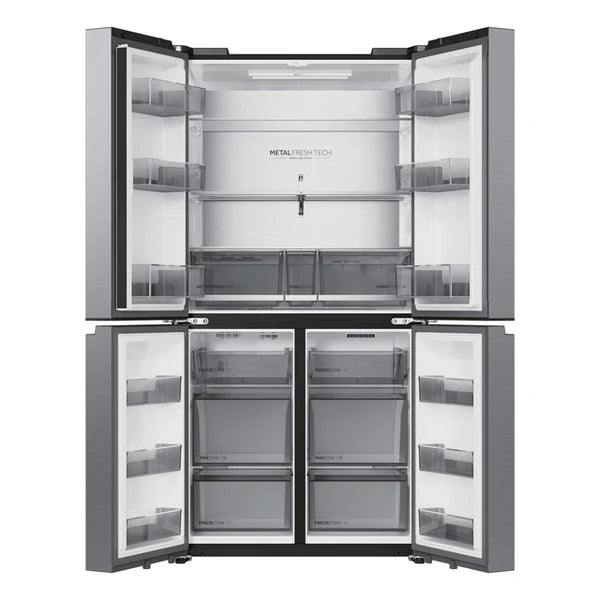 Haier HCR59F18DNMM Horizon Fridge Freezer 4 Door Stainless Steel Inox