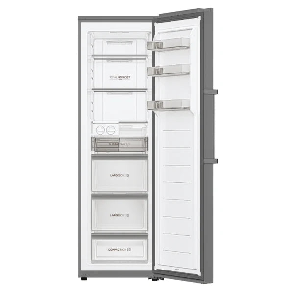 Haier H4F306SDH1K Tall No Frost Freezer in Silver