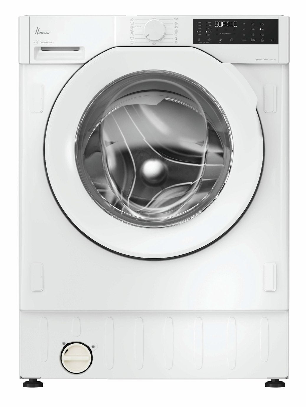 Hoover BH4S69M6D9J-80 Washing Machine Fully Integrated Wi-Fi 9kg 1400rpm White