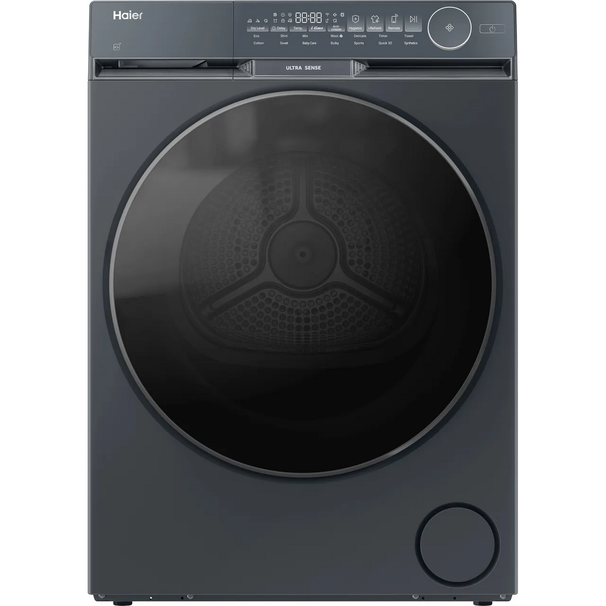 Haier HD100-CQ387PGU Tumble Dryer 10kg Heat Pump Graphite