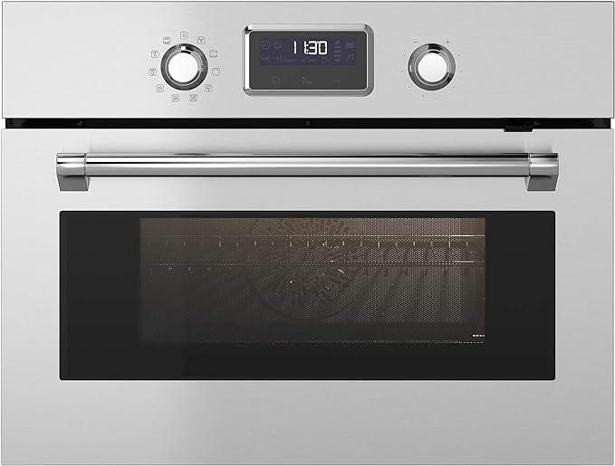 Ikea SMAKSAK 404.118.96 Built In Combination Microwave Stainless Steel