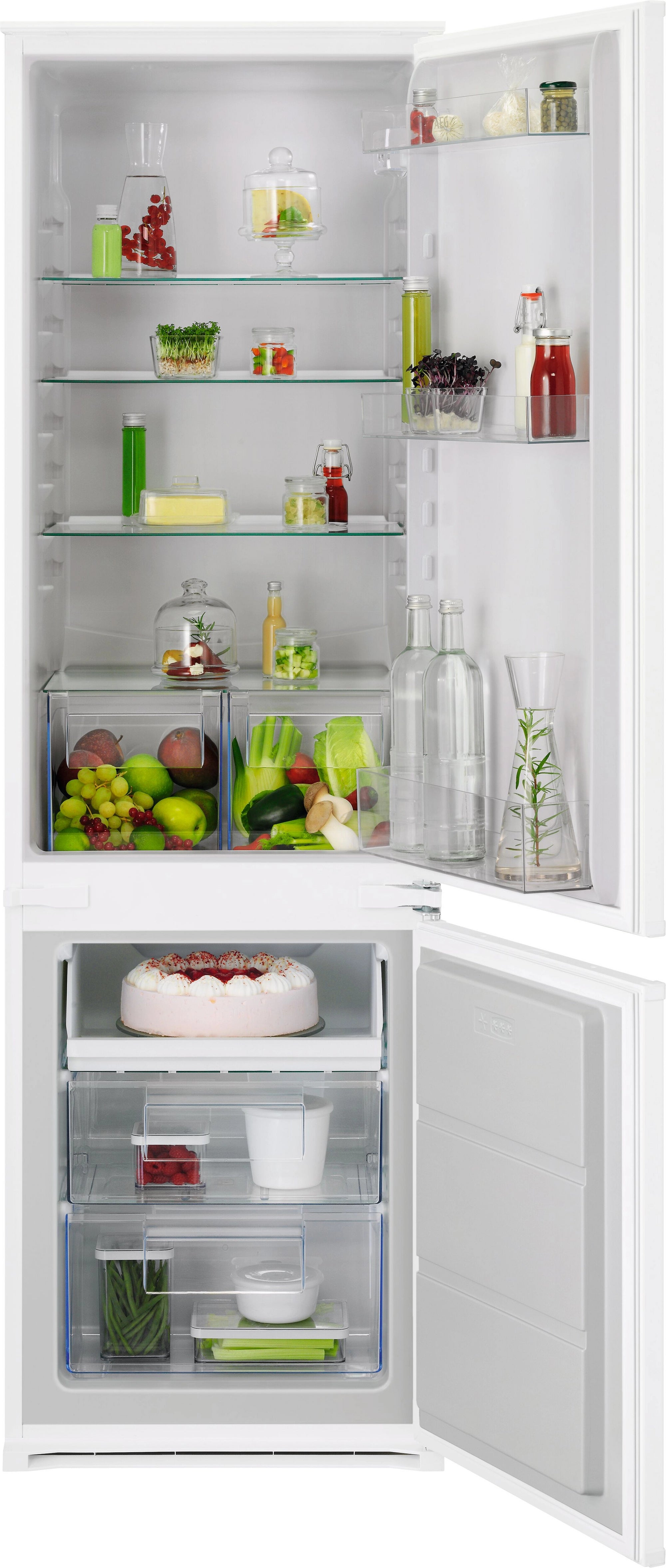 AEG NSC6L18ZES Fridge Freezer Integrated 70/30 Low Frost