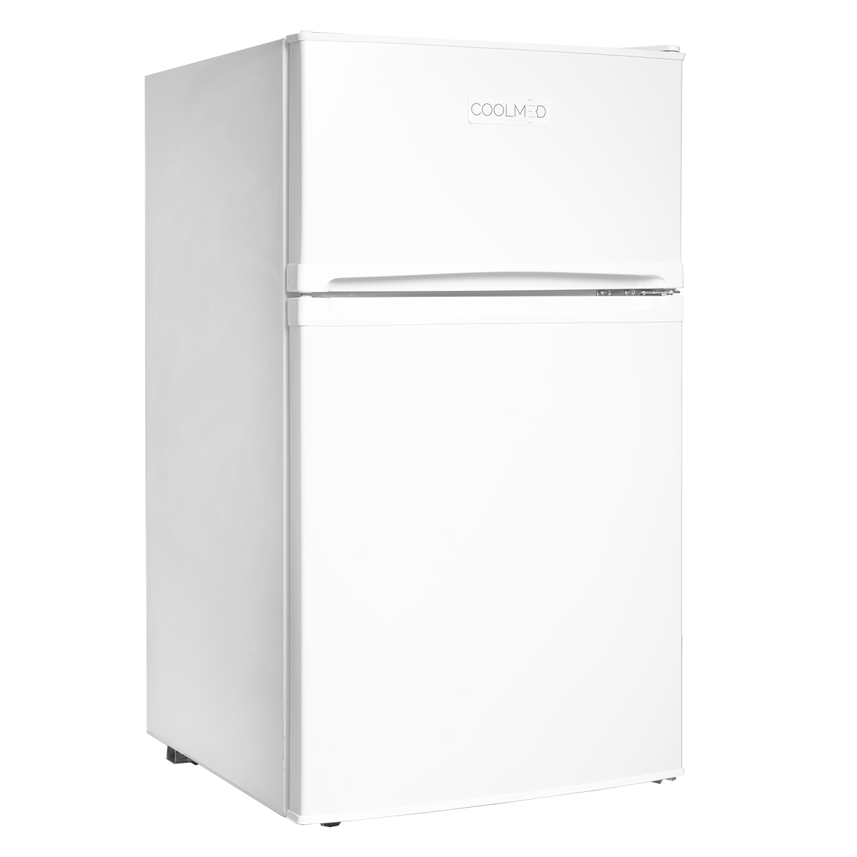 CoolMed CMST125 Under Counter Fridge Freezer in White GRADE A