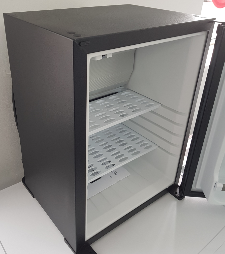 Reggio SK35A Motorhome Fridge 240 / 12 Volt Camper In Canyon Design