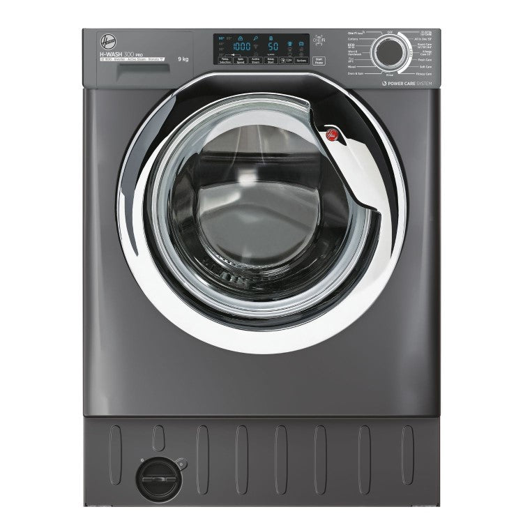Hoover HBWOS69TAMCRE Integrated Washing Machine 9kg 1600rpm in Anthracite