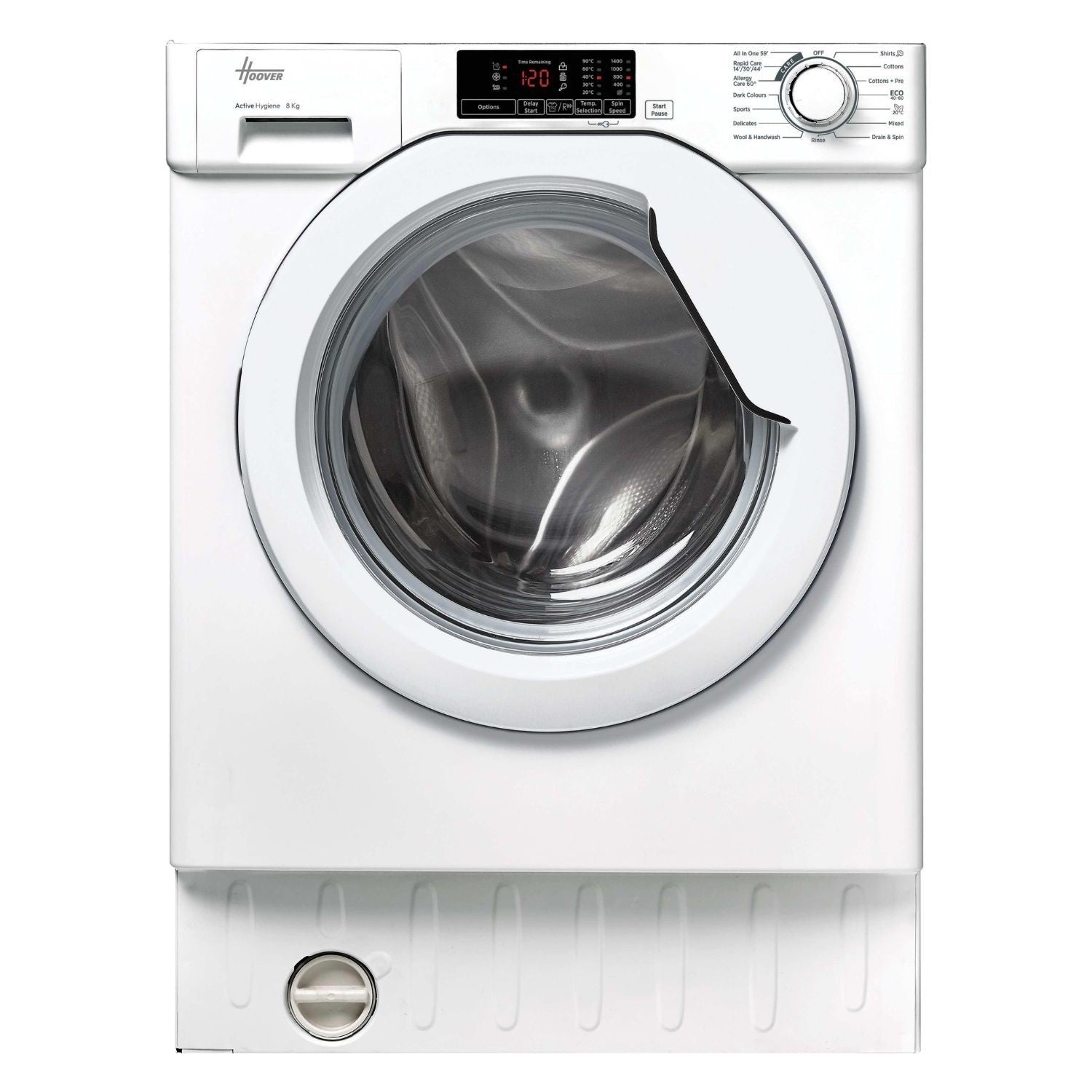 Hoover HBWS48D1W4J-80 Washing Machine Integrated 8kg 1400rpm GRADE B
