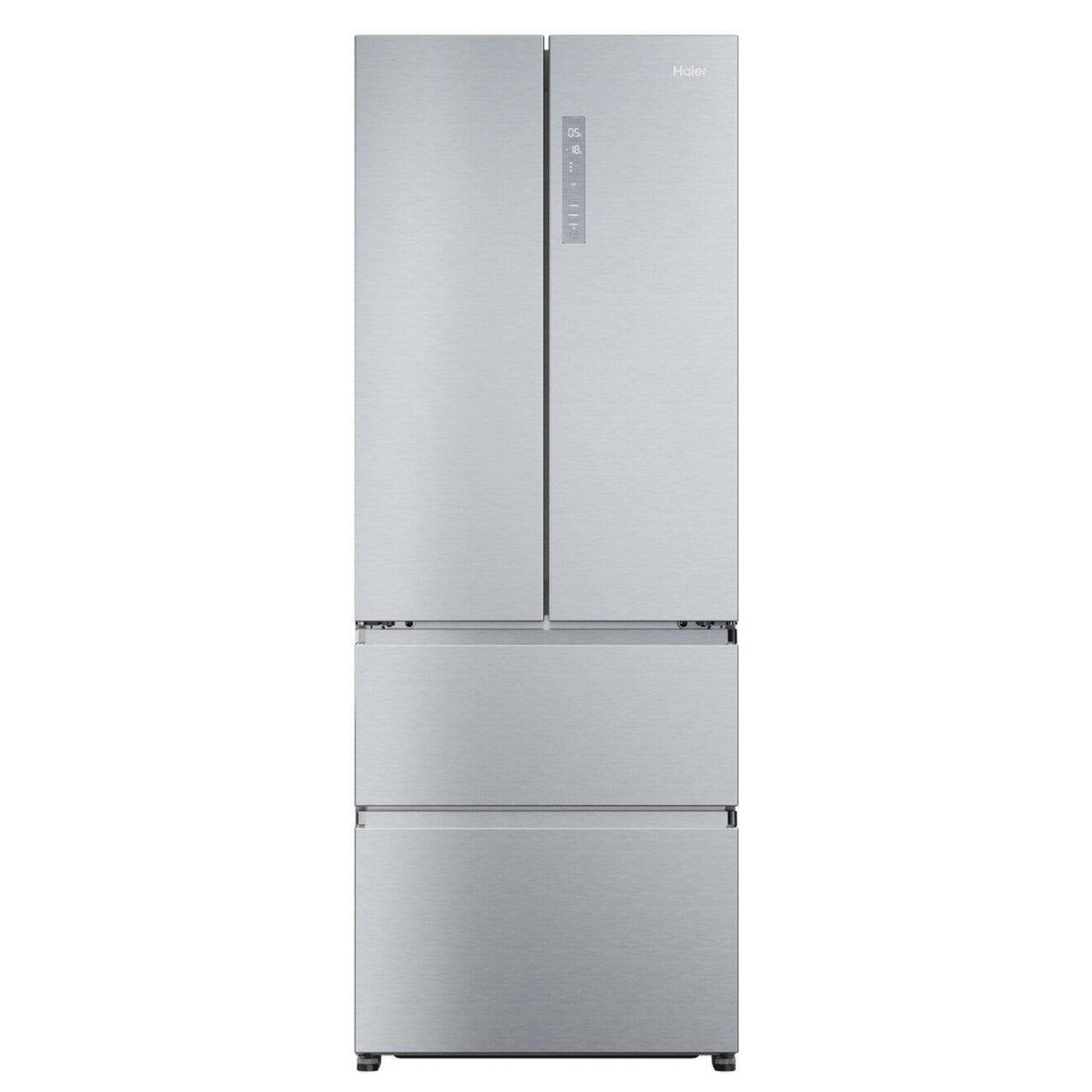 Haier HFR5719ENMG 70cm Wide 4 Door Fridge Freezer Stainless Steel