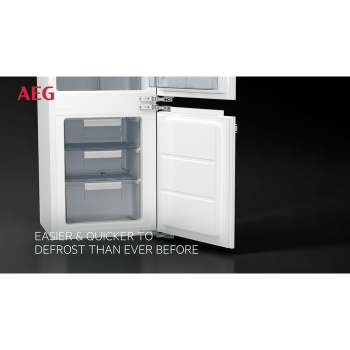 AEG OSC5S181ES Fridge Freezer Fully Integrated 70:30 Sliding Door
