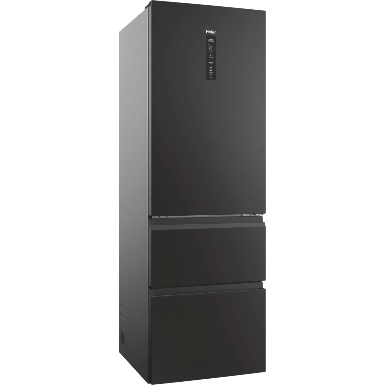 Haier HTW3618ENPB 3 Door Fridge Freezer Frost Free in Black