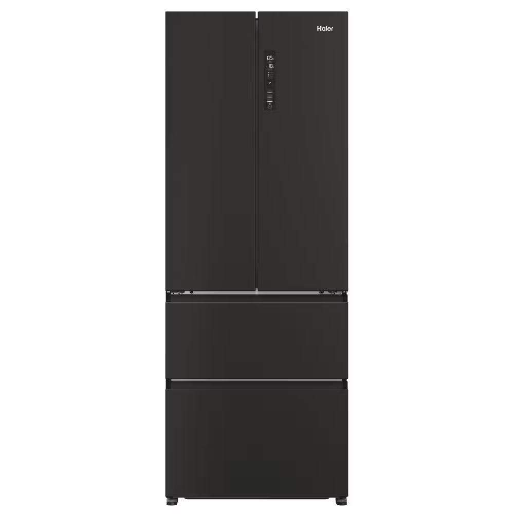 Haier HFR5719ENPB 4 Door Fridge Freezer Frost Free Slate Black