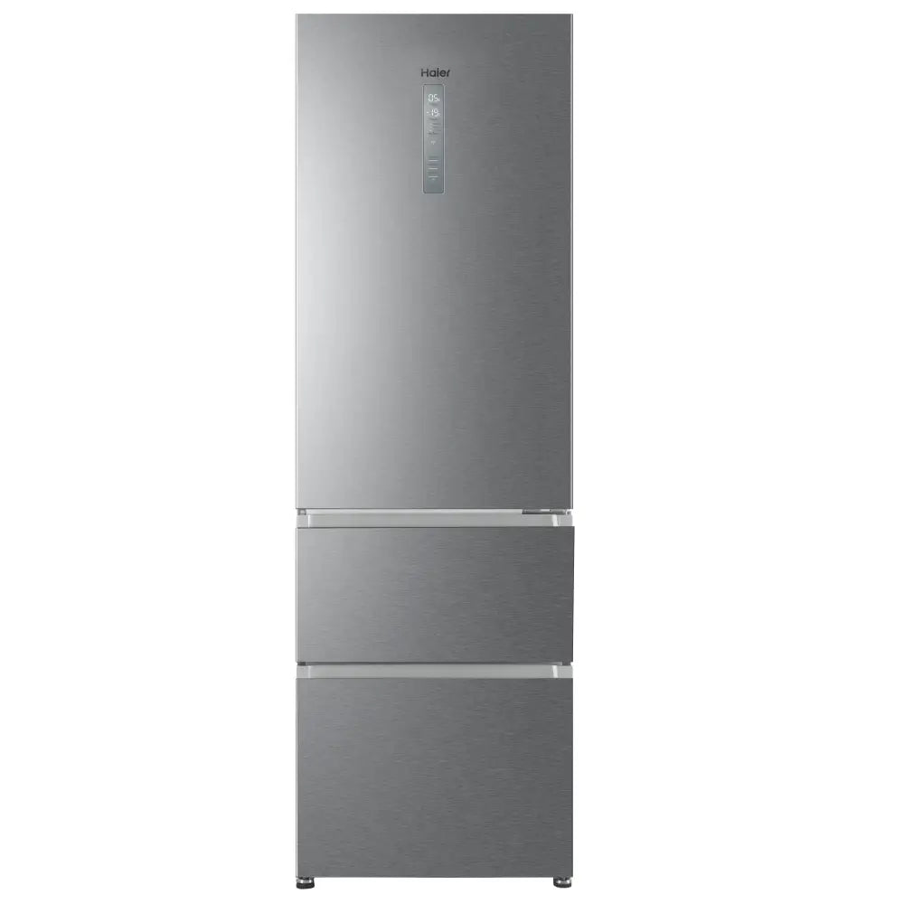 Haier HTR3619FNMP MyZone Fridge Freezer 60cm Frost Free Silver